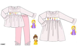 Smocked Princess Collection ~ PO24C ~ Ships to LBC in late December, then to you!