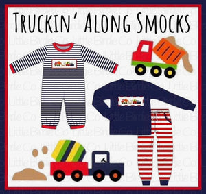 Truckin Along Collection ~ PO24B ~ Ships to LBC in January, then to you!