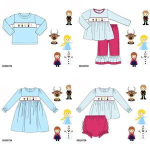 Smocked Ice Queen Collection ~ PO24C ~ Ships to LBC in late December, then to you!