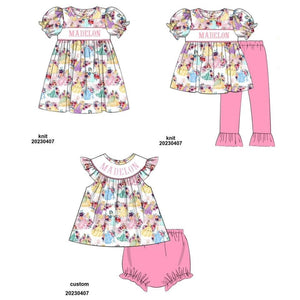 Name Smocked Princess Collection ~ PO24C ~ Ships to LBC in late December, then to you!
