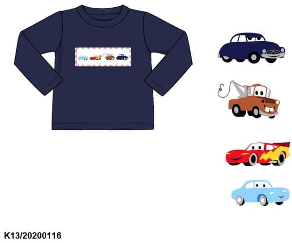 Car Smocked Tee Collection ~ PO24C ~ Ships to LBC in late December, then to you!