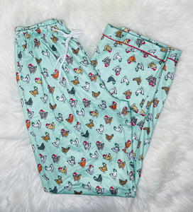 RTS: Merry Cluck, Cluck Christmas Adult Unisex Pants